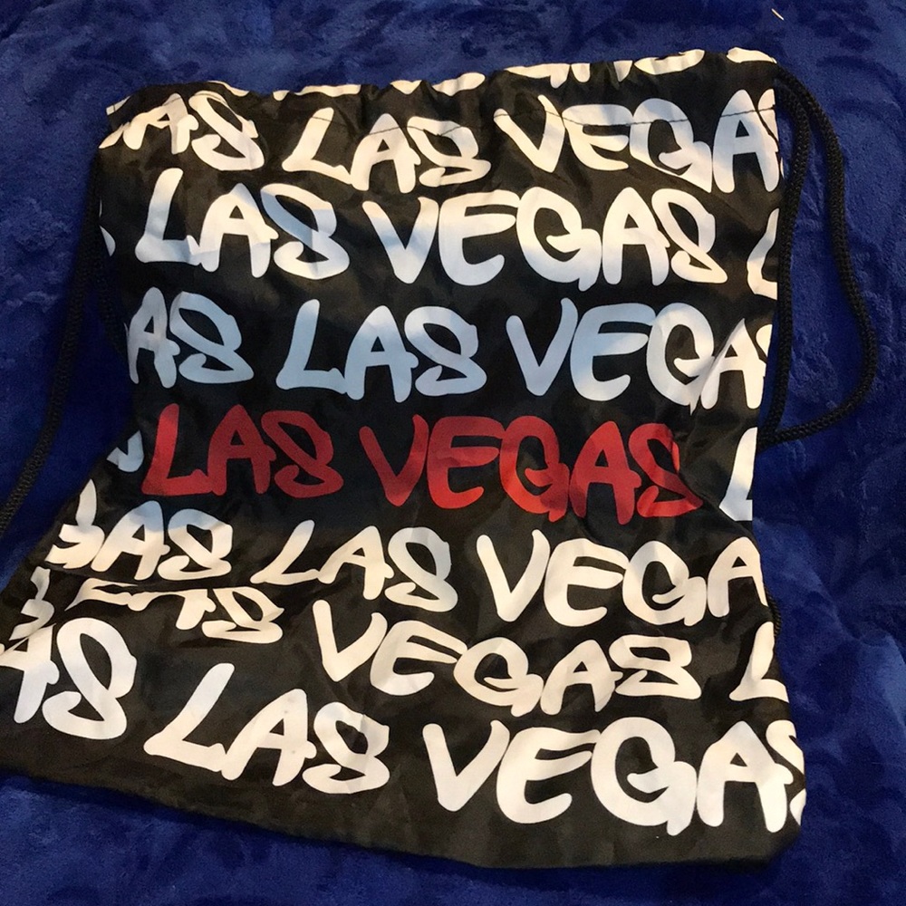 Las Vegas Drawstring Bag
